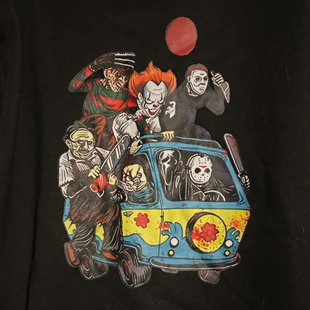 Horror Character Graphic Hoodie